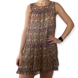 Pins and needles floral babydoll dress
